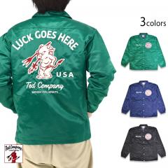 コーチジャケット TEDMAN テッドマン TCNJ-070 エフ商会 efu ワッペン