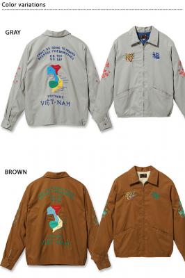 Late 1960s Style コットンベトナムジャケット「VIETNAM MAP