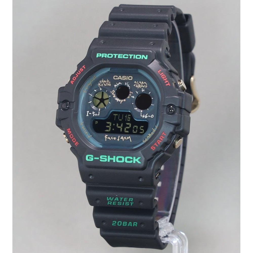 Casio G-Shock Digital FACETASM Collaboration Model DW-5900FA-1JR
