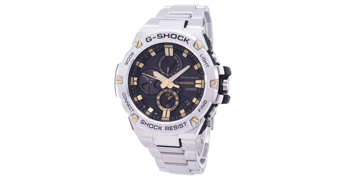 Casio G-SHOCK G-STEEL GST-B100D-1A9JF | Sakurawatches.com
