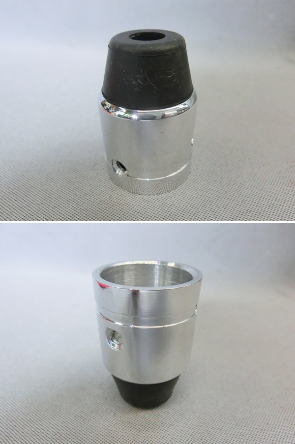 長柄錫杖用 石突（ゴム付）アルミ製 WEB限定品 | 株式会社作島