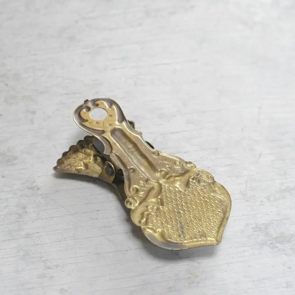 アンティークハンドクリップ フランス 真鍮 | 雑貨とアンティークのお
