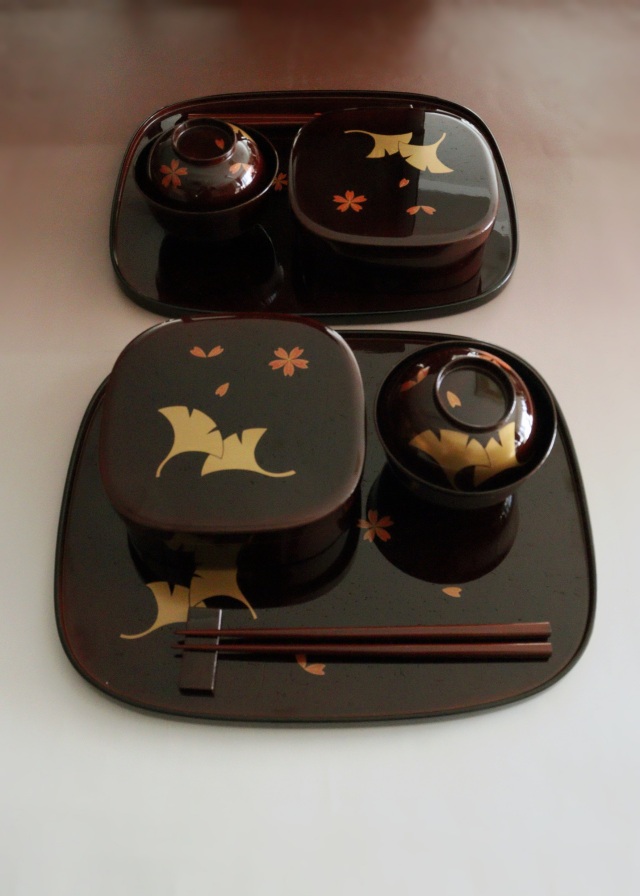 輪島塗おもてなし膳セット 2セット 懐石膳 懐石セット 会席 お膳 お重