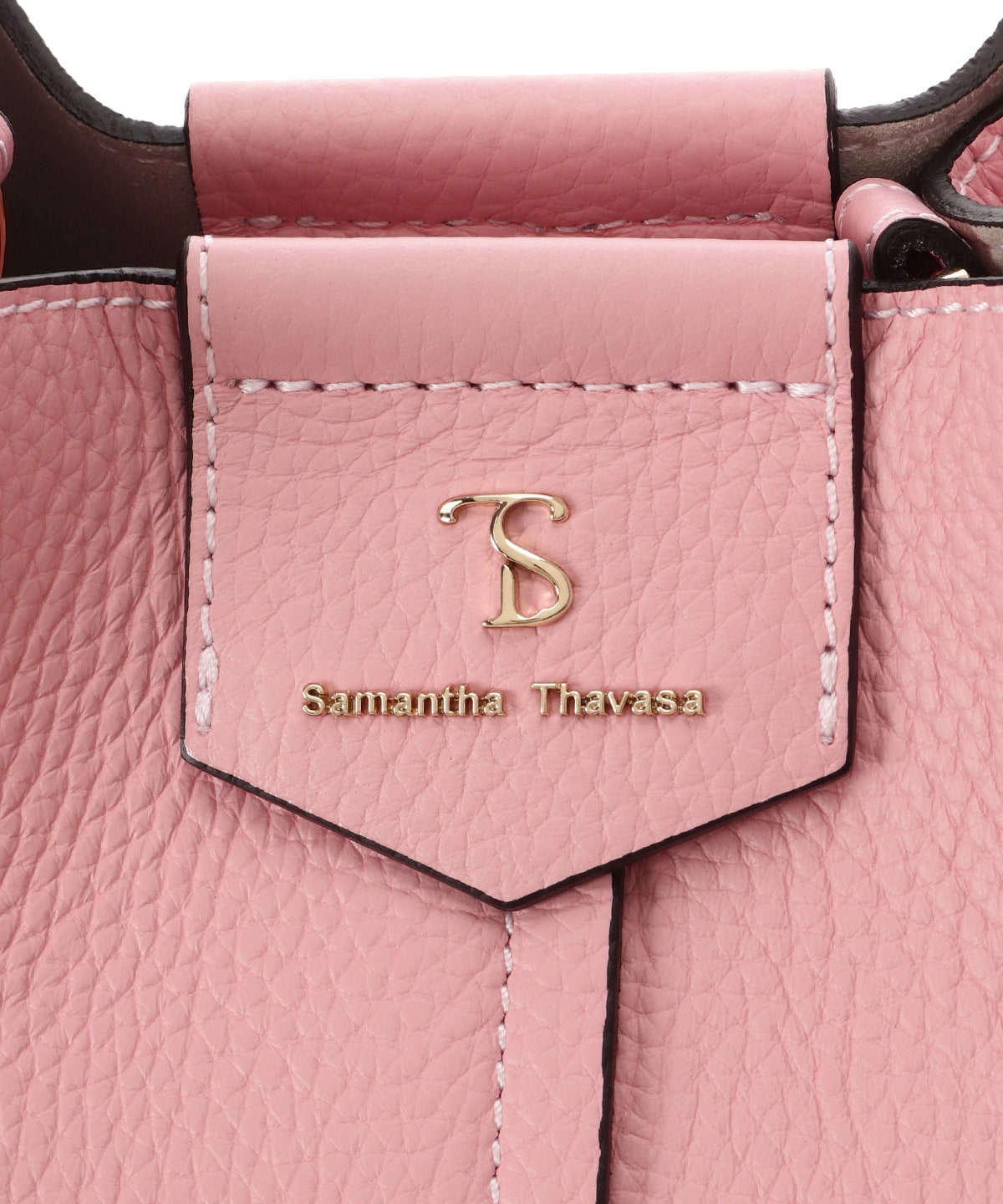 バケツ型ワンハンドルバッグ 中サイズ(FREE ピンクベージュ): Samantha