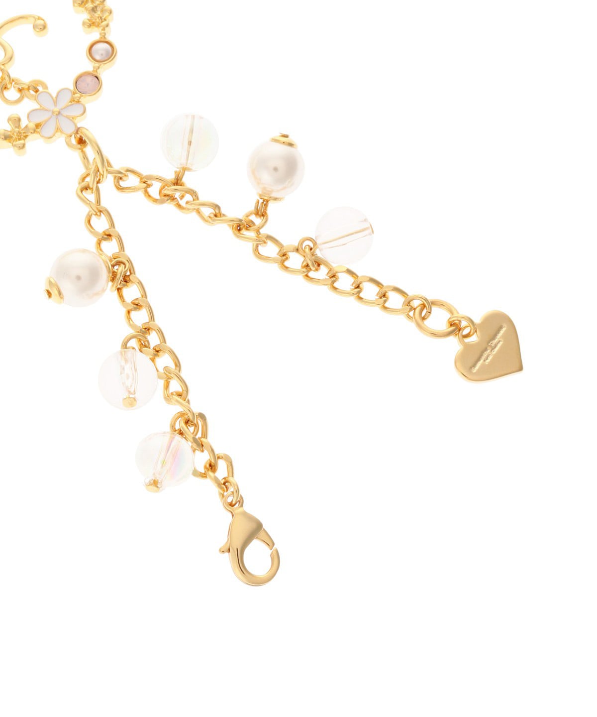 フラワーハート バッグチャーム(FREE ゴールド): Samantha Thavasa