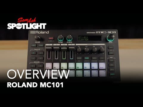 Buy sasku Roland MC-101 Groovebox | Sam Ash Music