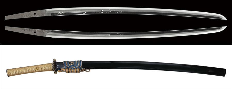 刀 肥前国住藤原忠廣(初代忠吉晩年の献上銘) Katana:Hizenkokuju