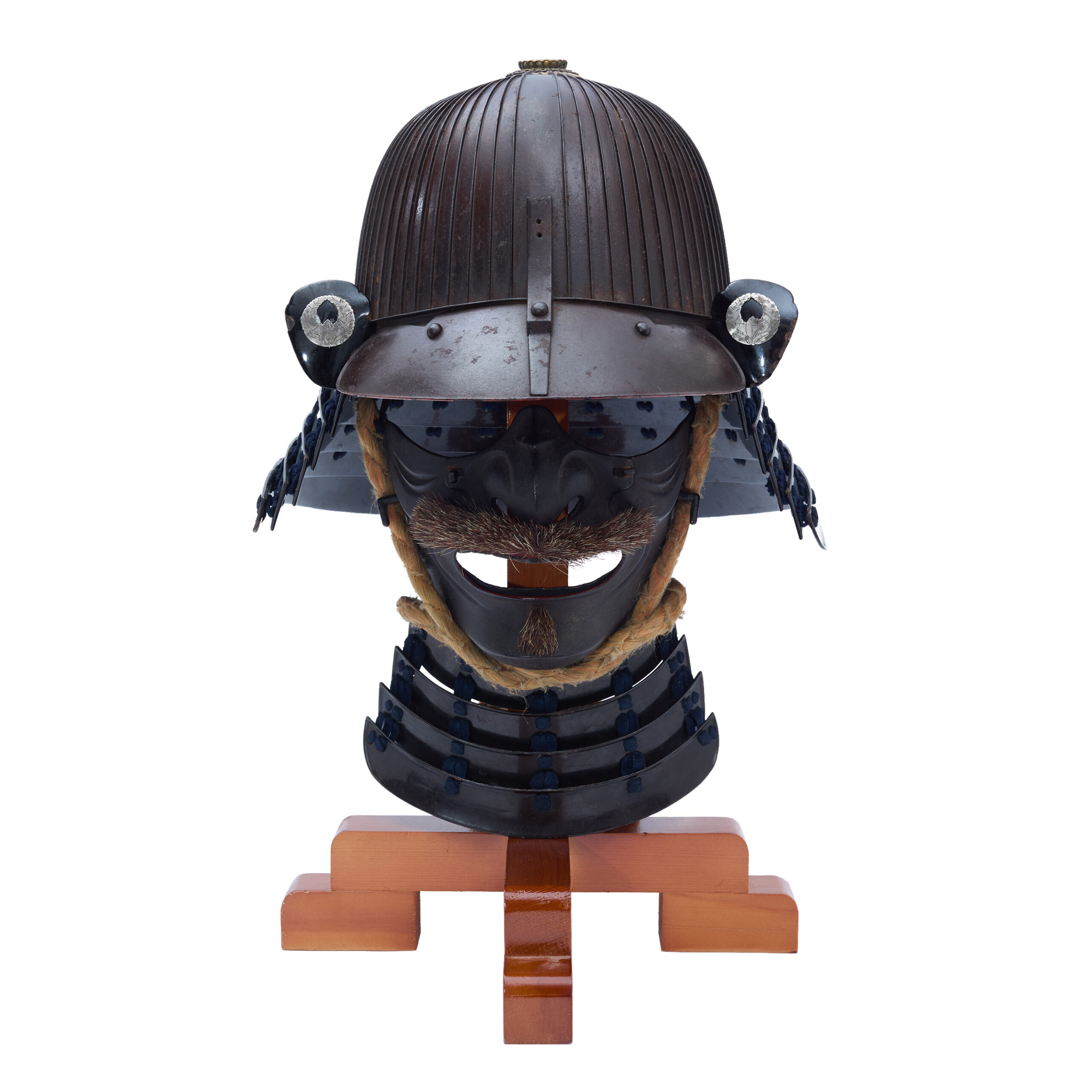 Antique Samurai Helmet Mid Edo Period Rokujuni Ken Suji Kabuto