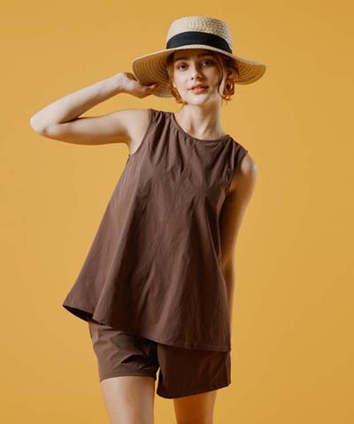 2025年新作】【WEB限定】Aラインワンピース2点セット｜三愛水着楽園