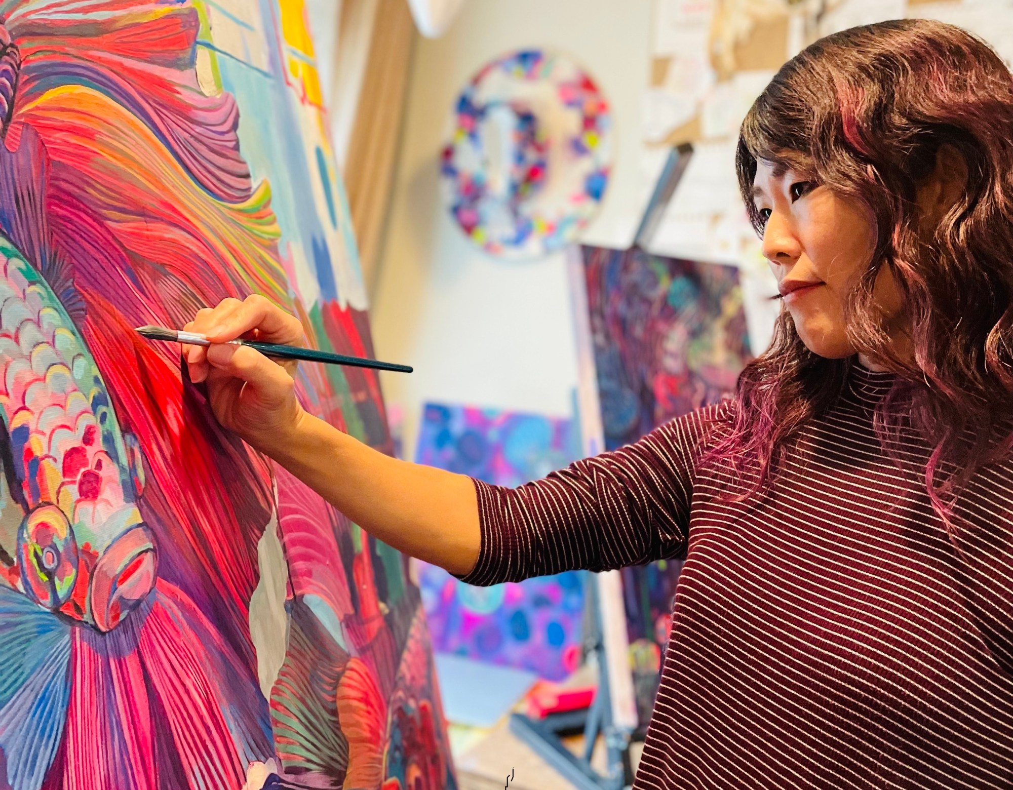 Japanese artist combines graphic arts and nature in Poway exhibit