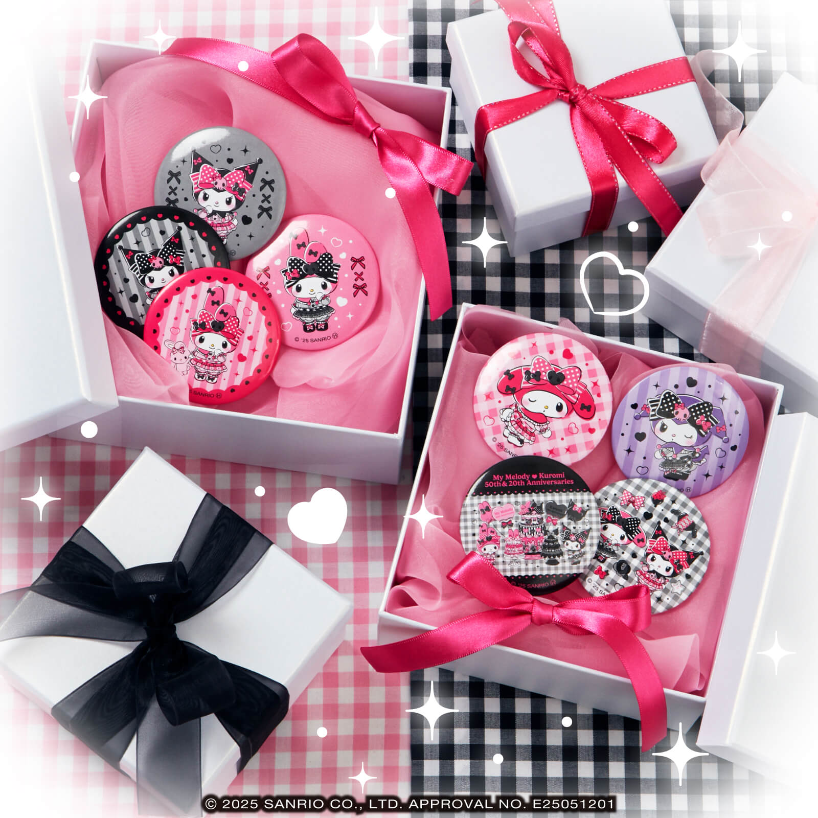 ハズレなしのHappyくじに「My Melody＆Kuromi 50th＆20th