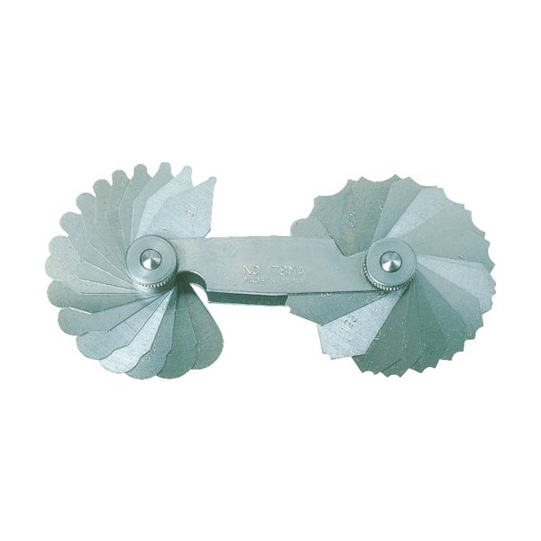 TRUSCO 178MB ラジアスゲージ 測定範囲7.5〜15.0 32枚組 [229-5415