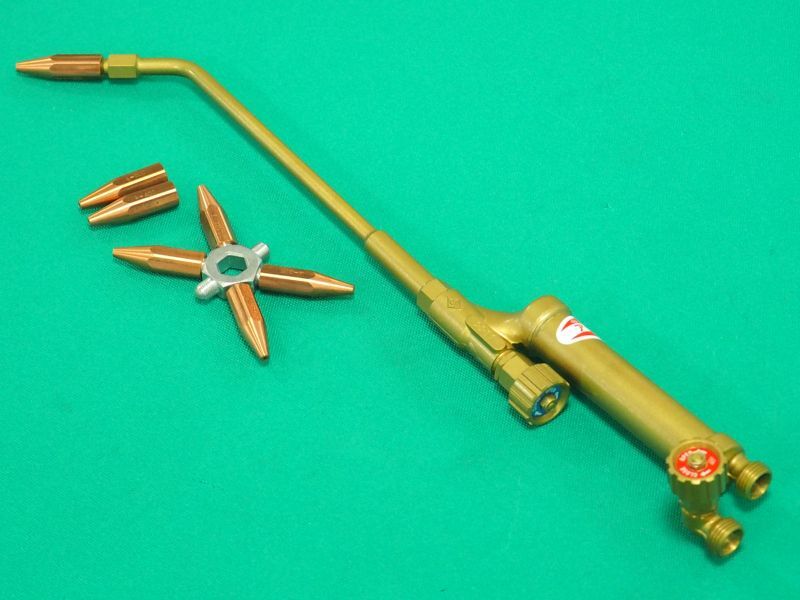 中型溶接器 (火口7本付) B形01号アセチレン用 千代田精機 - 溶接用品