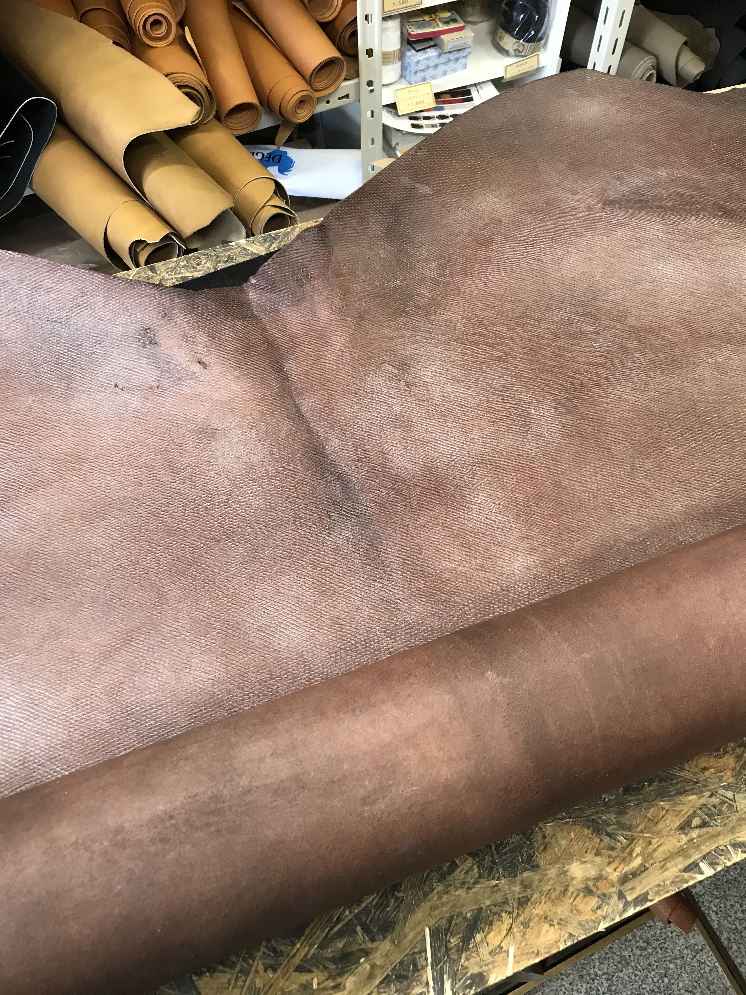 二子玉川店】パターンメイド会 限定レザーを求めて：SHOP BLOG｜三陽山長