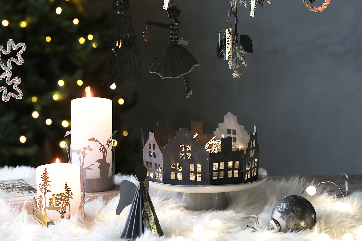 Walther&Co.キャンドルホルダーCHRISTMAS ROSE