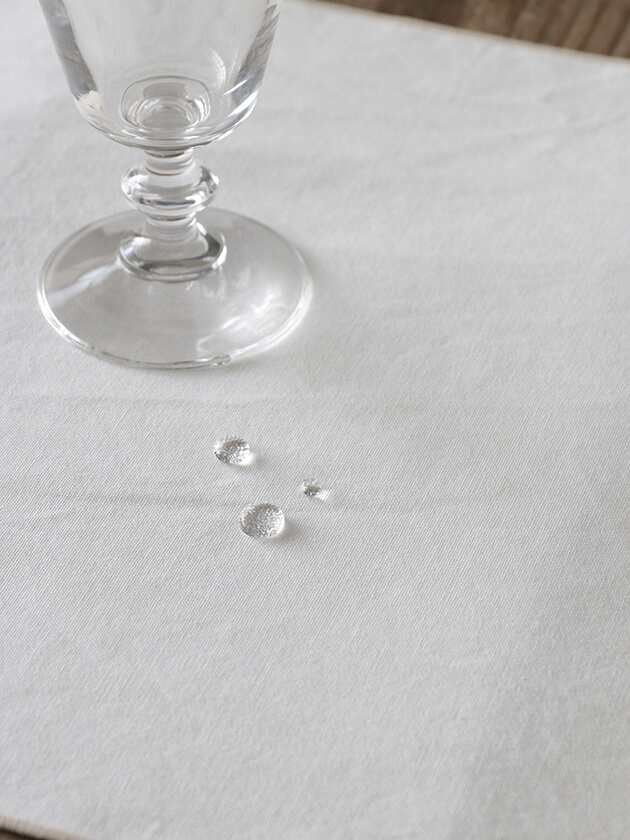 Sarah Grace撥水プレースマットモノグラムホワイト