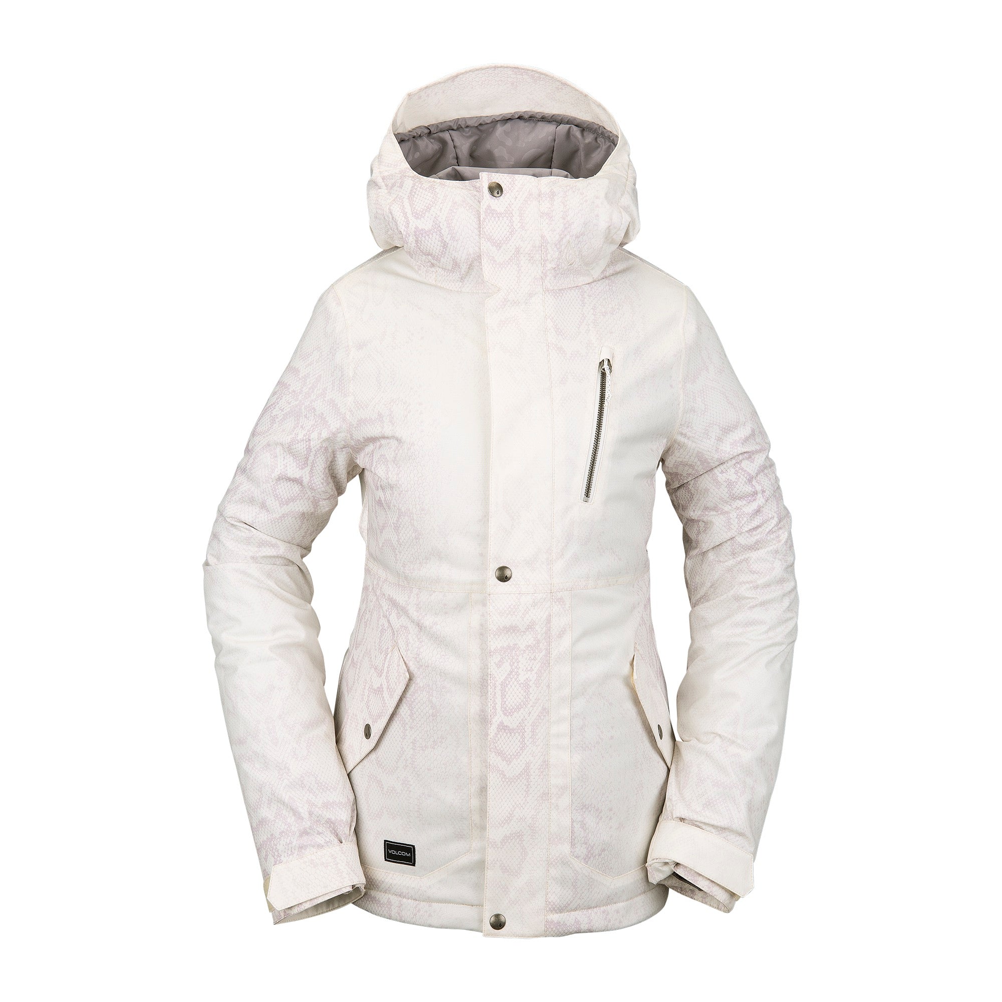 Volcom 2021 - WOMENS ASHLAR INSULATED JACKET - BONE SNAKE H0452112