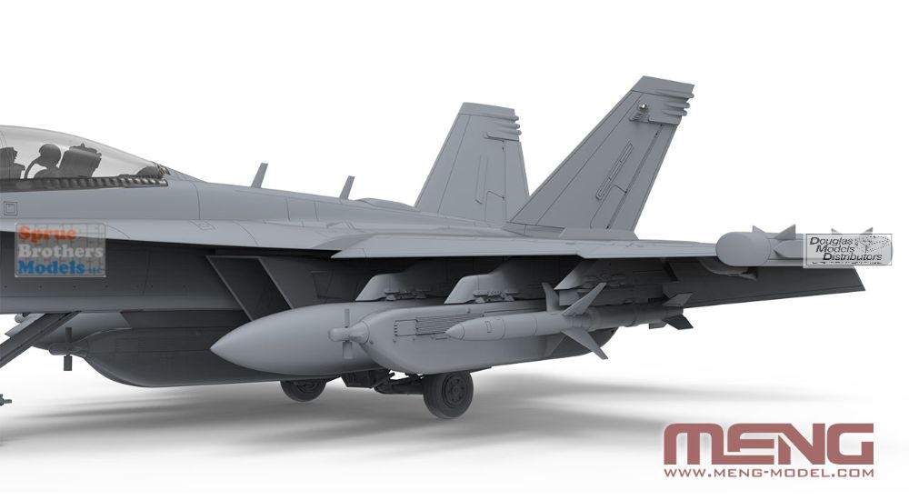 MNGLS019 1:48 Meng EA-18G Growler VAQ-138 Yellow Jackets - Sprue