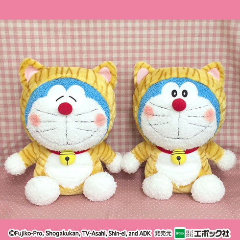 ドラえもんふわふわニャンコすたいるBIGぬいぐるみ【ラウンドワン限定