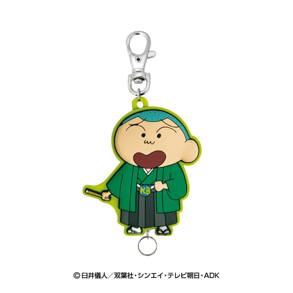 クレヨンしんちゃん NIPPON ART ラバーリールキーホルダー（マサオくん