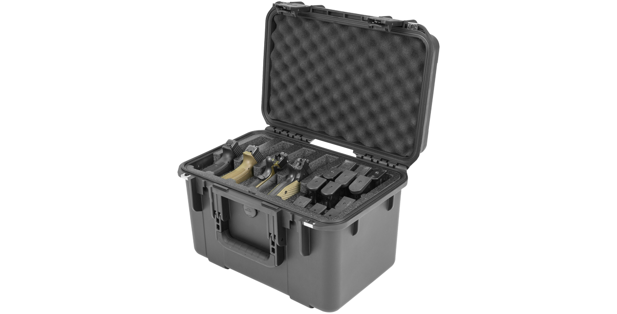 Handgun Case for Four - Waterproof and Durable | SKB iSeries