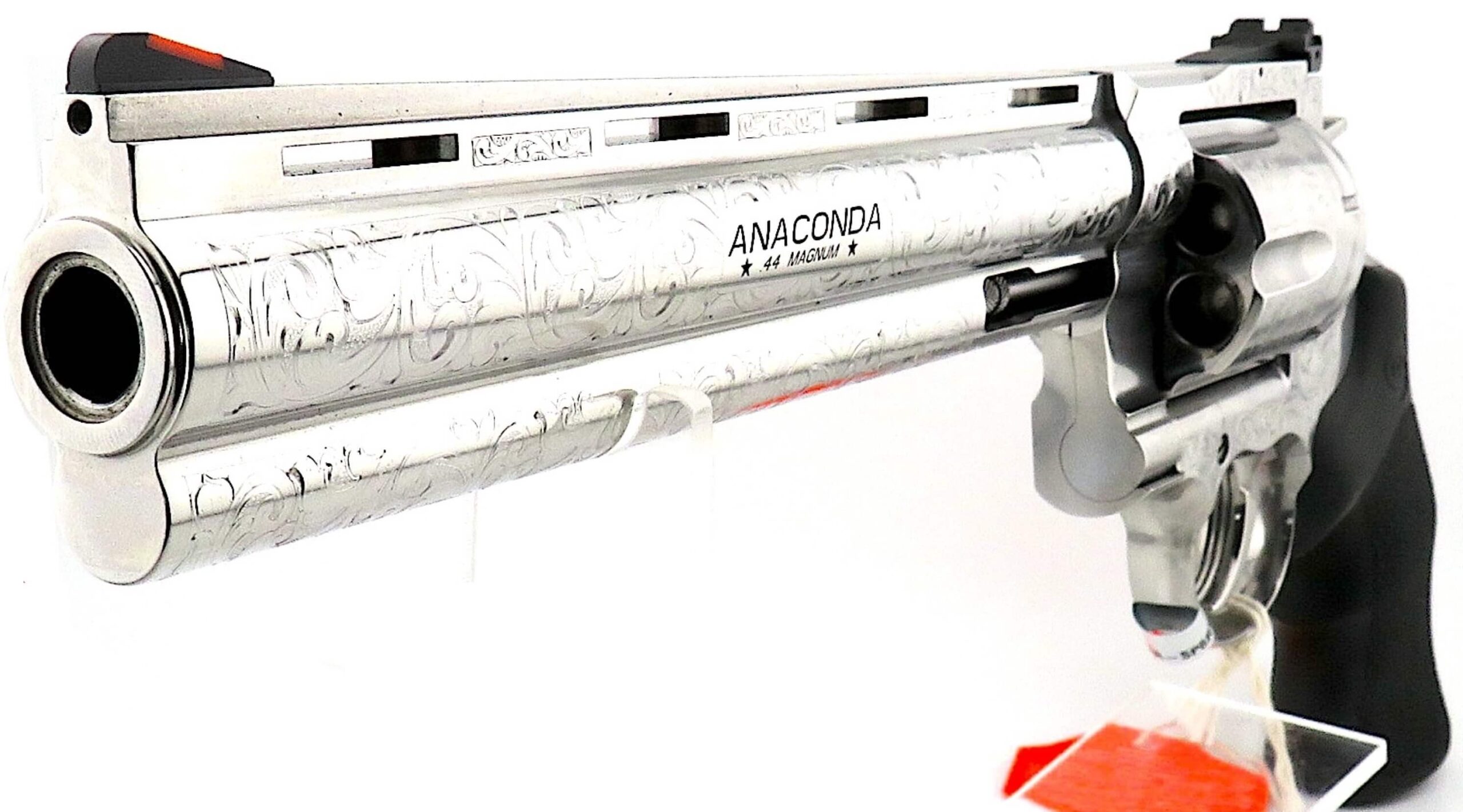 COLT ANACONDA 8” 44mag FULL COVERAGE DEEP ENGRAVED - SK Guns