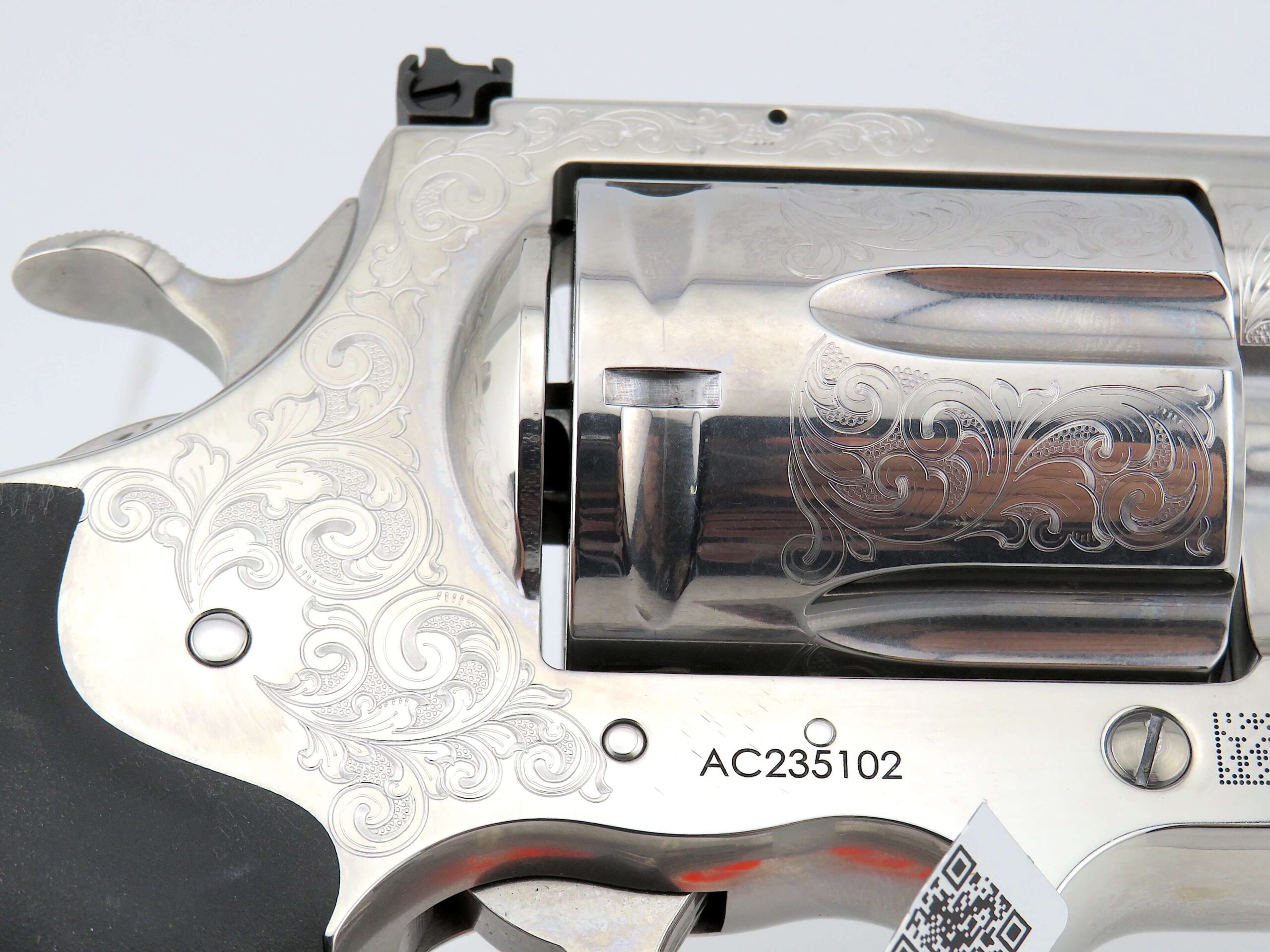 COLT ANACONDA 8” 44mag FULL COVERAGE DEEP ENGRAVED - SK Guns