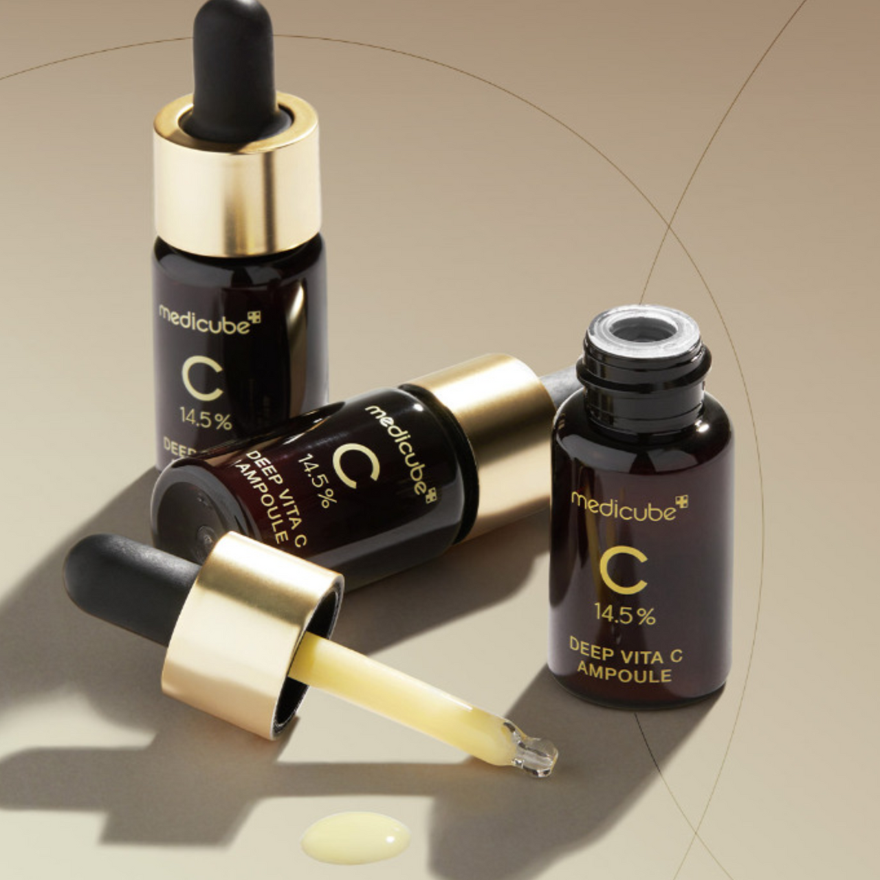 MEDICUBE Deep Vita C Ampoule (10ml x 3 pcs) – Skin Cupid