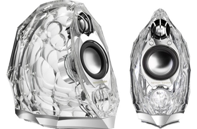 Harmon Kardon GLA-55 Glass Computer Speakers Are Horrendously