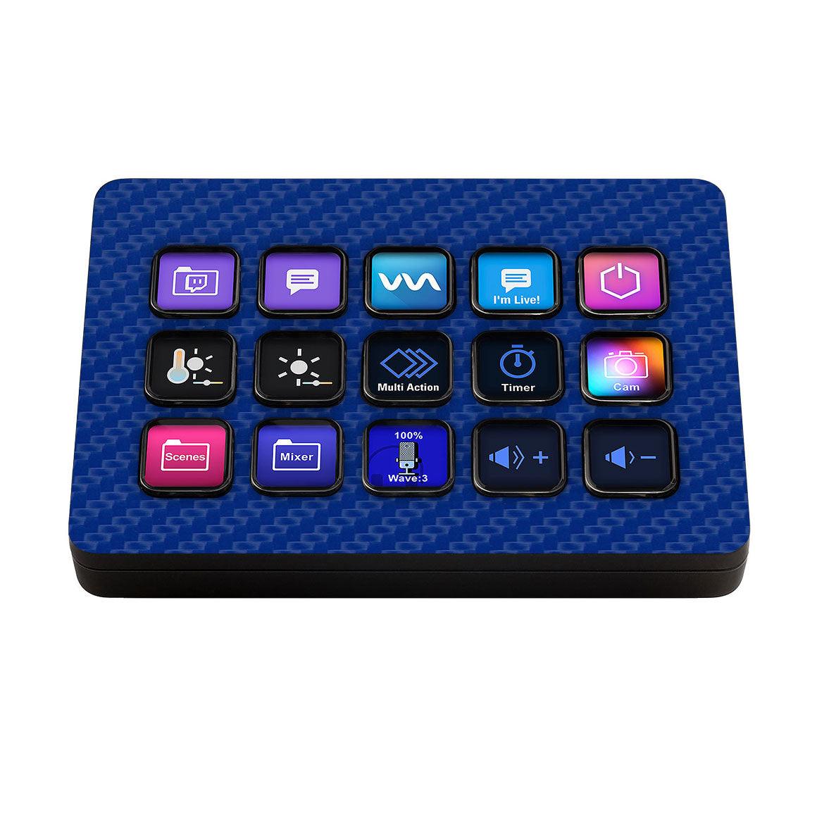 Elgato Stream Deck MK.2 Carbon Series Skins/Wraps & Covers