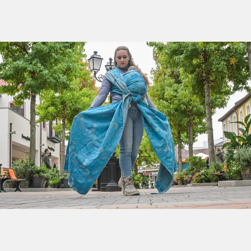 Yaro Starfish Duo Blue Grey Confetti Ring Sling