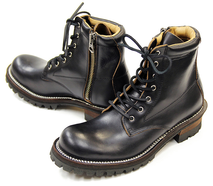 8593H │ クロムエクセルレザープレーンMIDブーツ | Slow Wear Lion