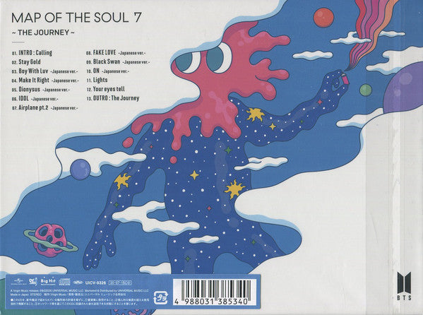 BTS – Map Of The Soul 7 ~ The Journey - New CD Box Set 2020 Big