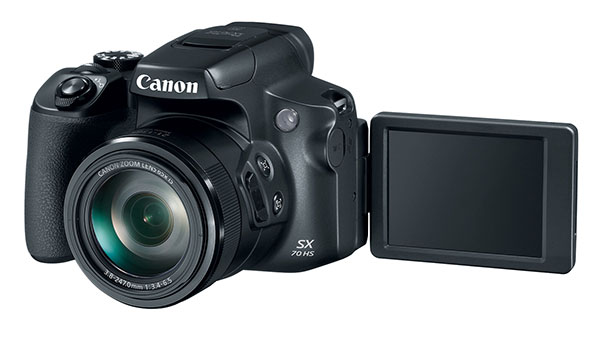 Canon Intros PowerShot SX70 HS Superzoom Camera with 65x (21