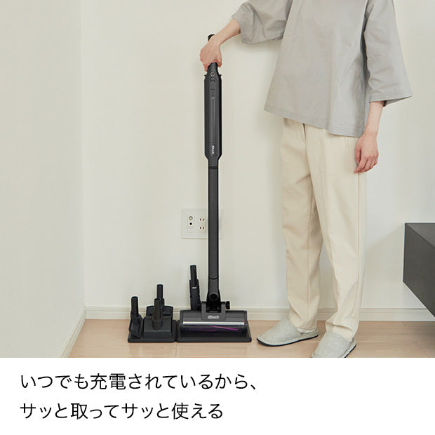 EVOPOWER SYSTEM ADV コードレススティッククリーナー CS601J|CS601JPK