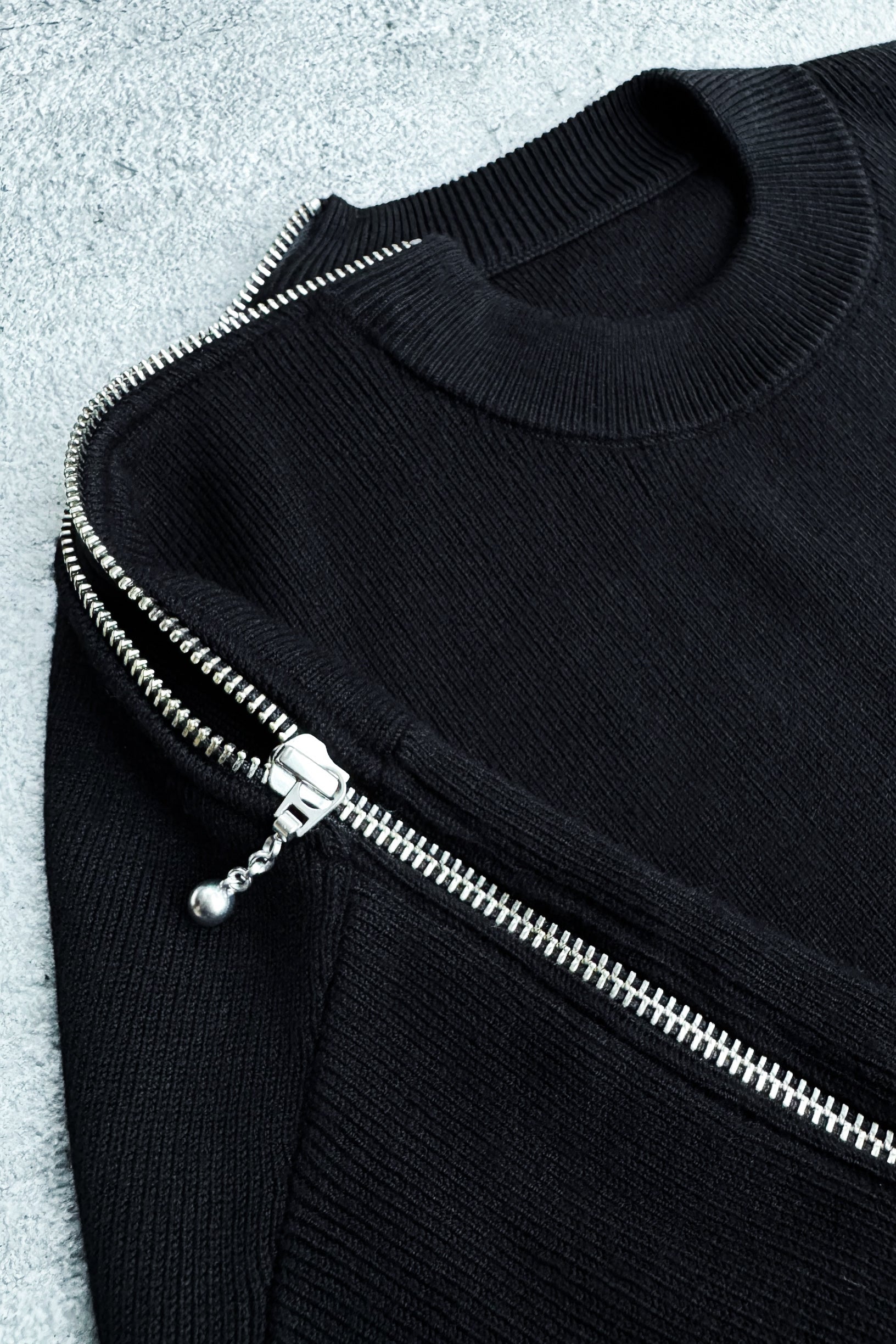 ZIPPER knit – shéller / シェリエ