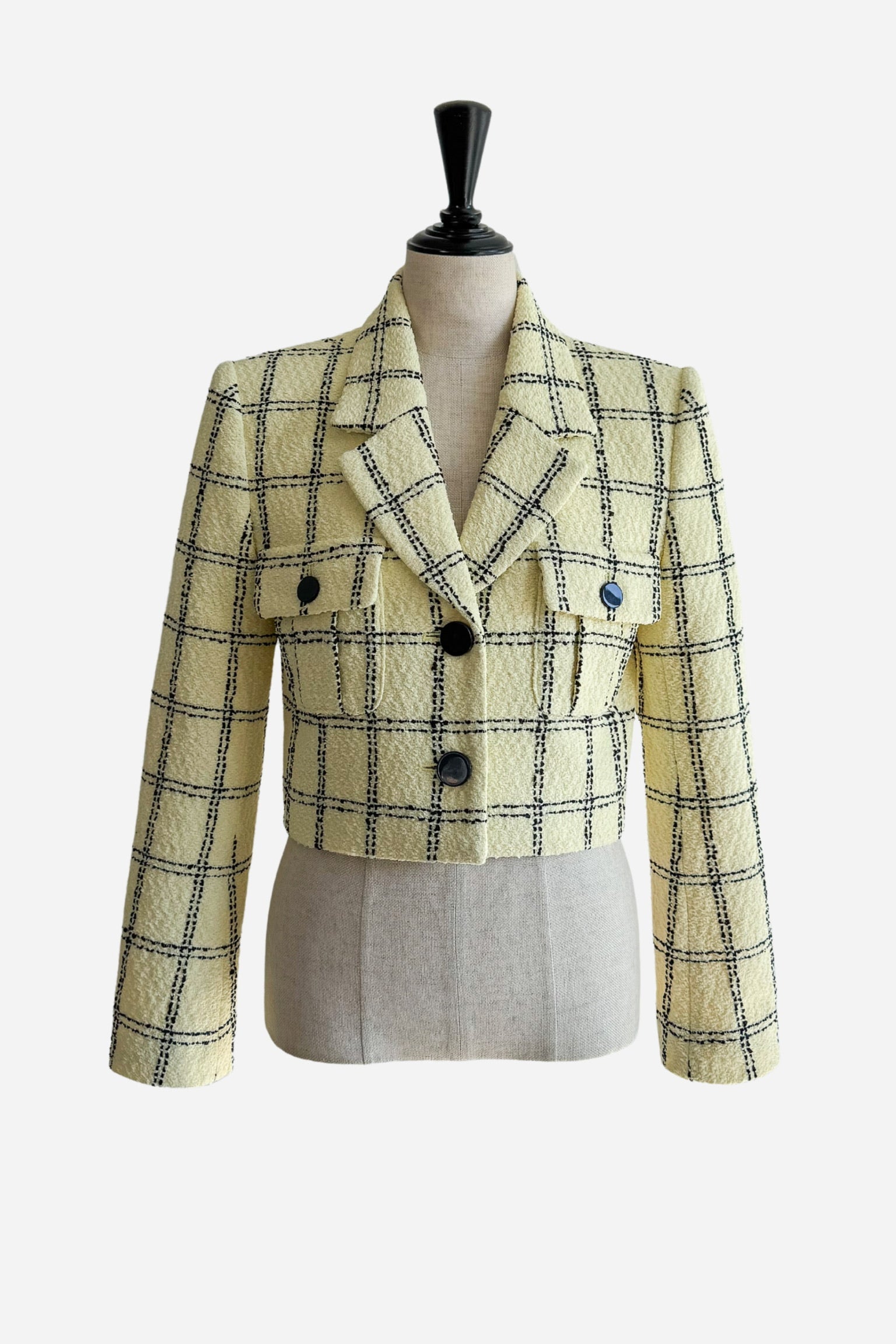 5th check tweed jacket – shéller / シェリエ