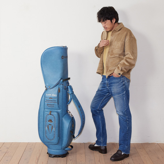 SFC-018CB.ターコイズ（合成皮革） – キャディバッグ・ゴルフバッグ