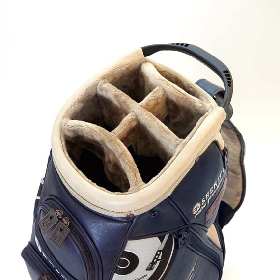 SMU-005CB.ネイビー×ベージュ（合成皮革） – キャディバッグ・ゴルフ