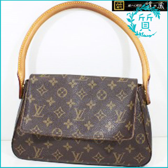 買取価格】ルイヴィトンのミニルーピングバッグM51147！モノグラム柄