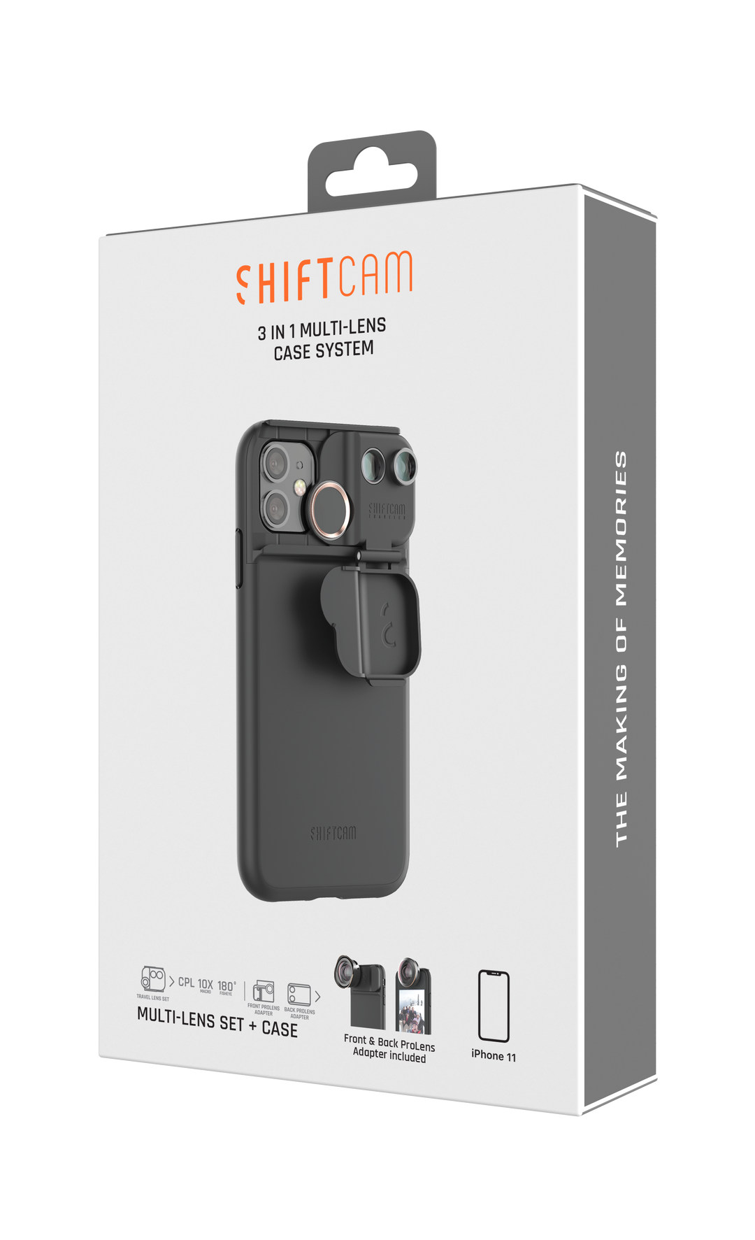 iPhone 11 3-in-1 トラベルセット / ブラック – ShiftCam Japan