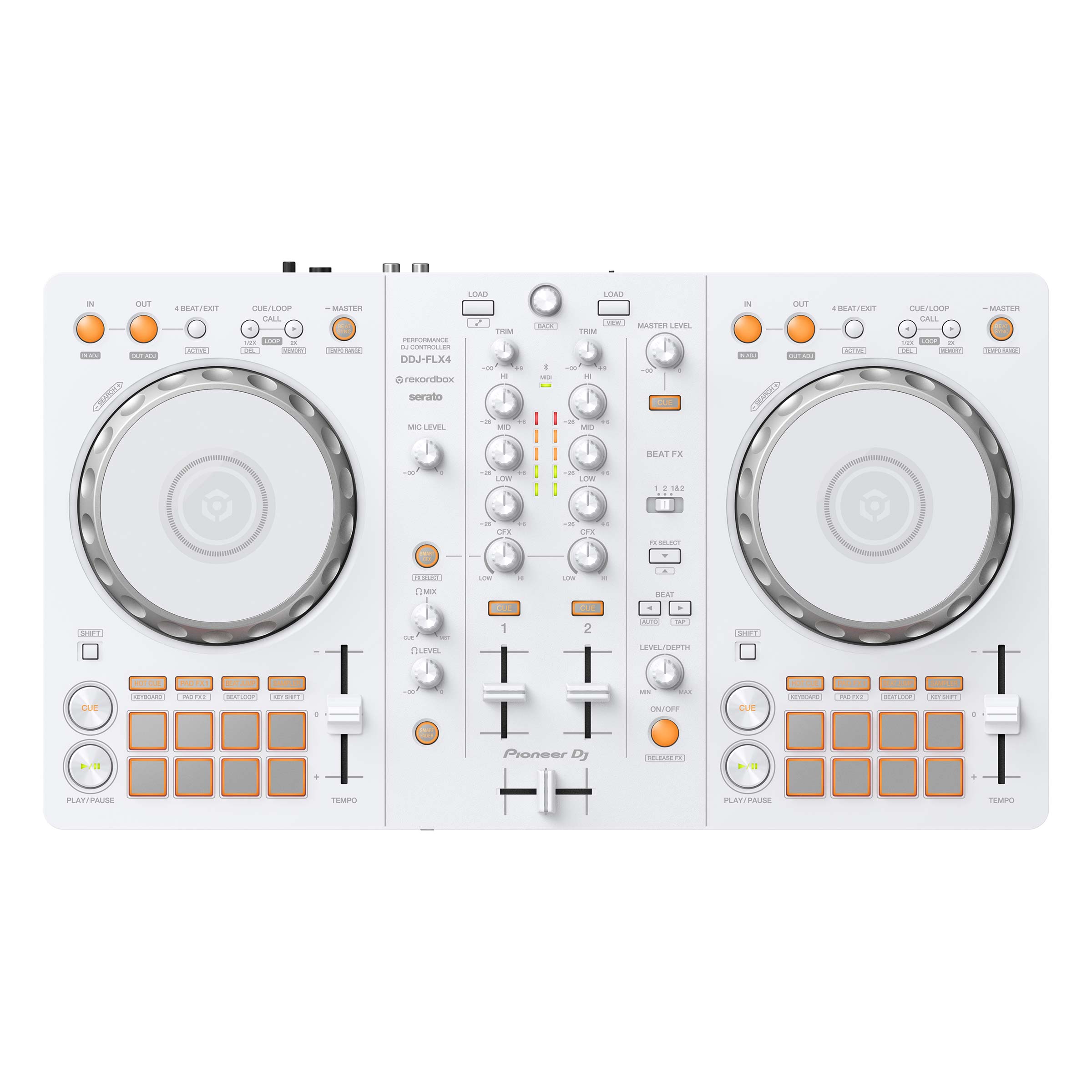 定番DJコントローラーDDJ-FLX4-W（限定カラー）発売！！｜島村楽器