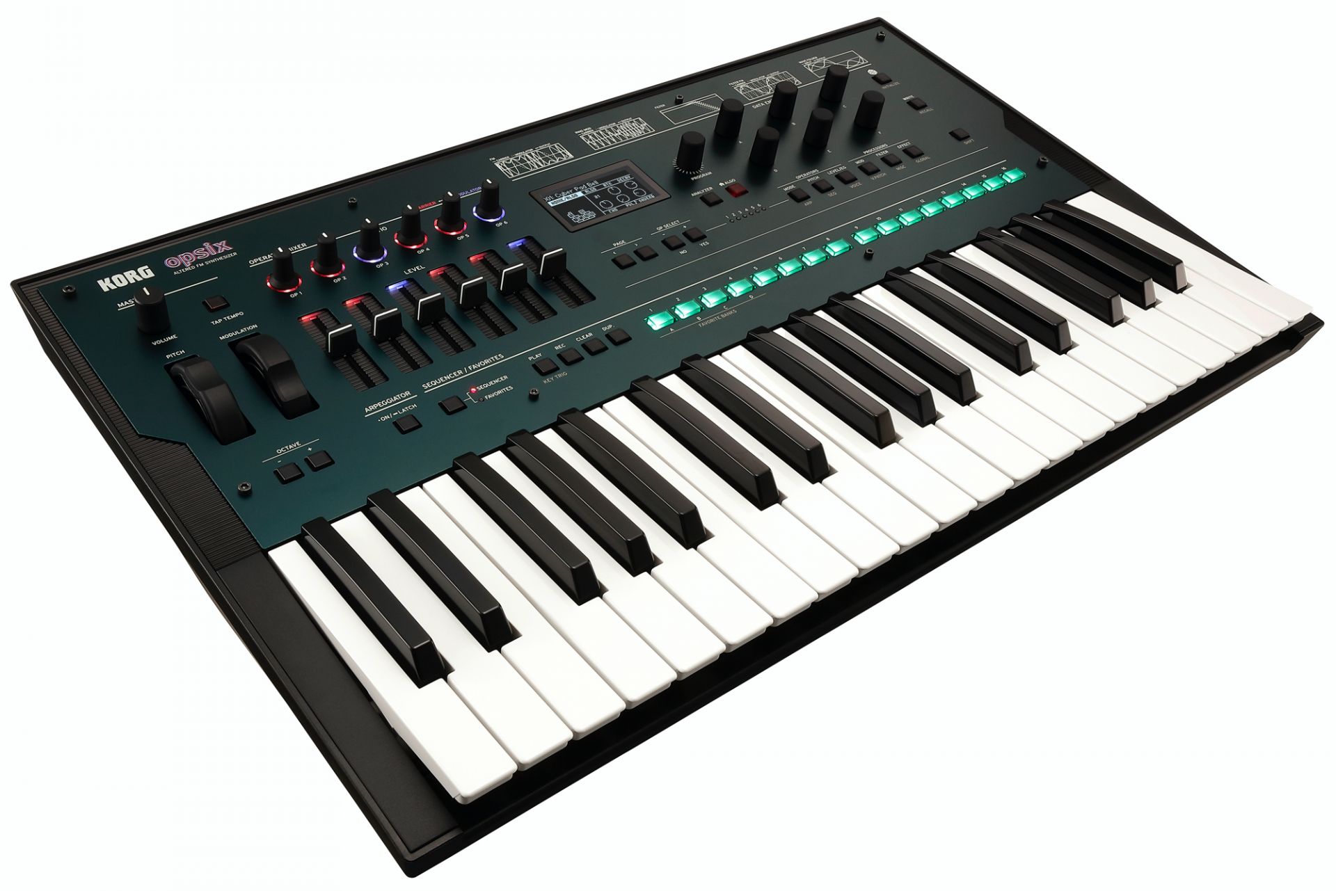 KORG opsix | 新次元のサウンドを生み出す6オペレーター搭載FM