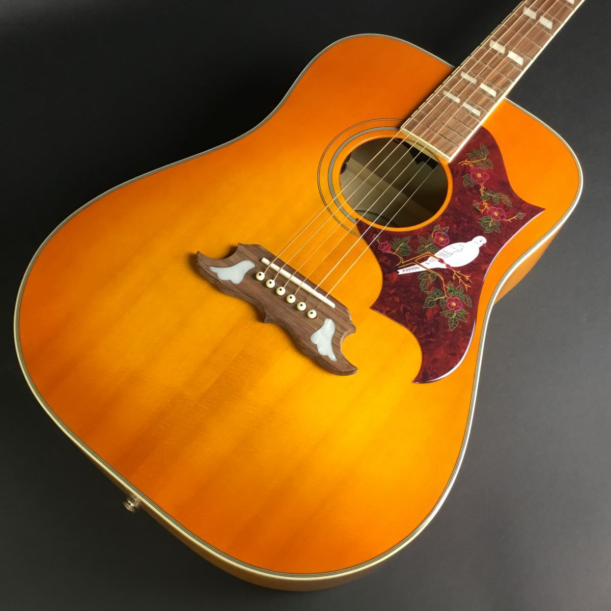 Epiphone Dove PRO Violinburst ダブ エレアコギター トップ単板｜島村