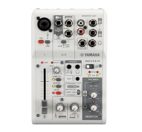 問い合わせ可！】YAMAHA AG03・06後継機種！AG03mk2/AG06mk2｜島村楽器