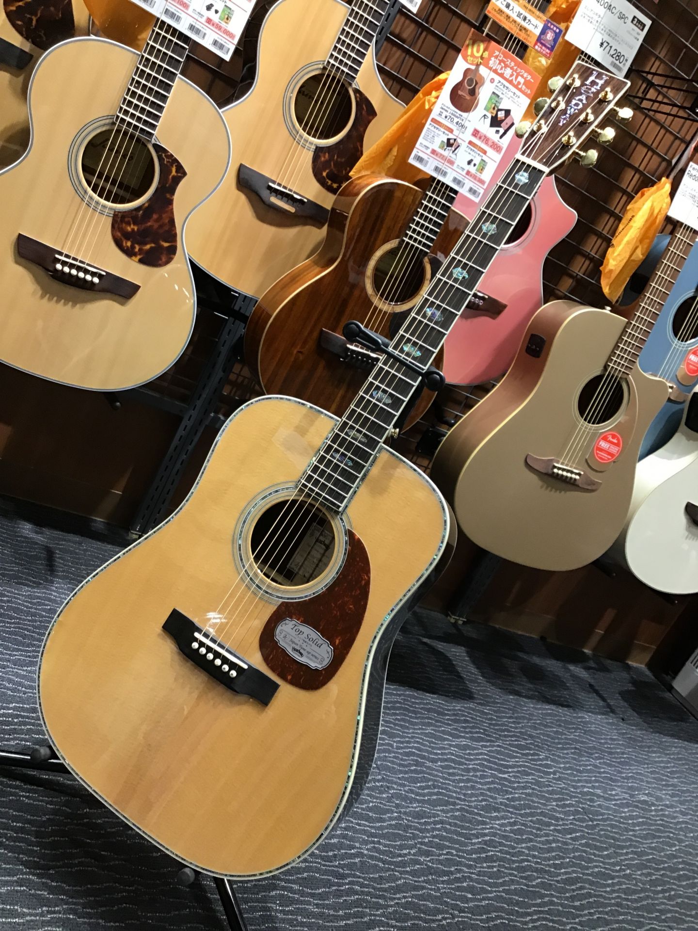 アコースティックギター】Headway/HD-V150SE/45入荷しました！｜島村