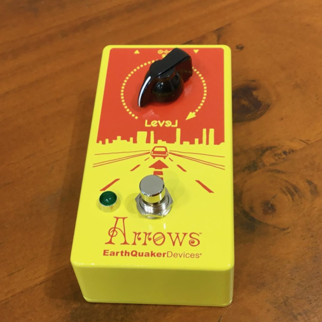 九州発の限定カラーエフェクター！【EarthQuaker Devices】Arrows/ミチ