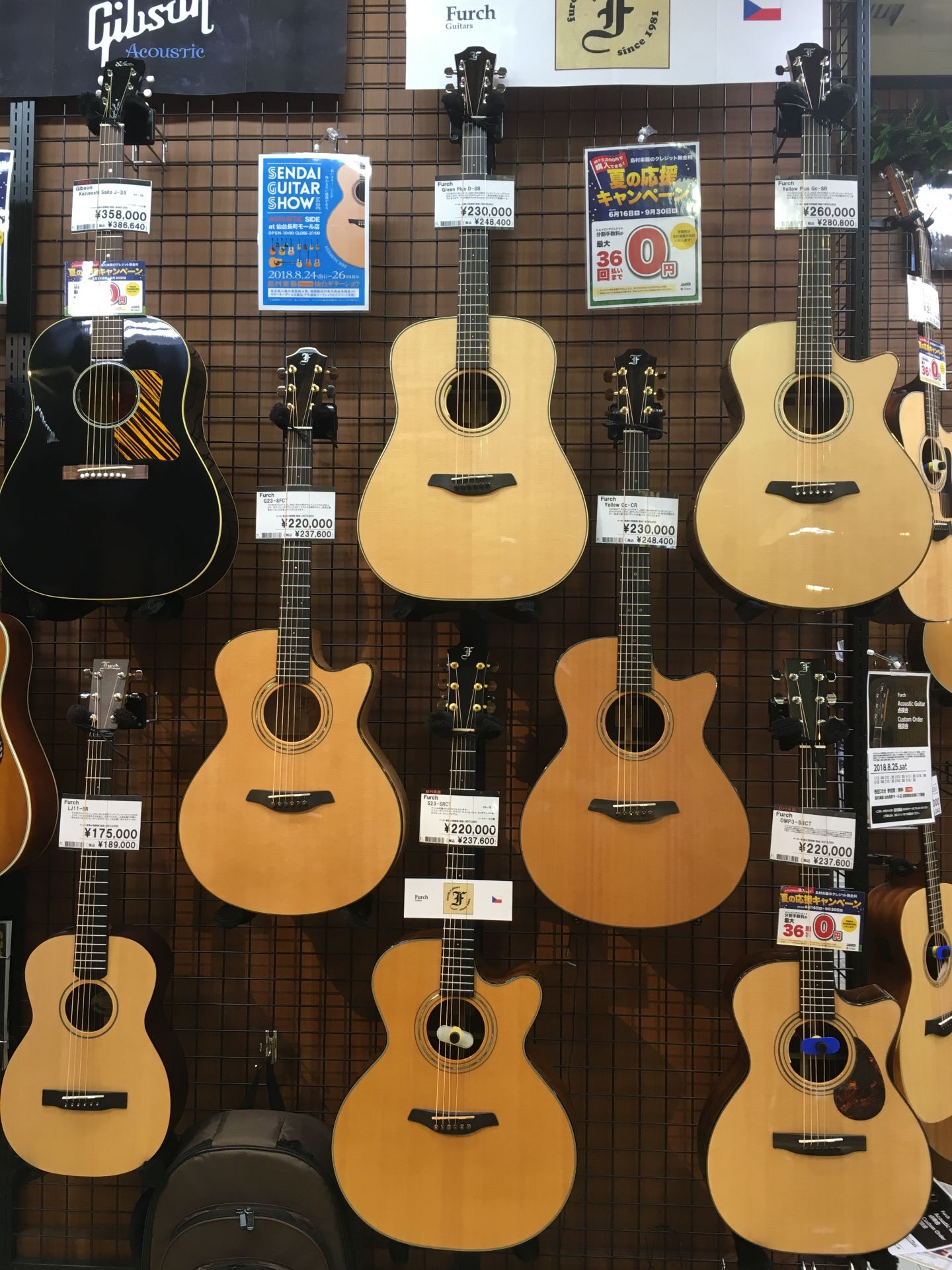 アコギ情報】Furchがこんなに揃うのは今しか無い！フィンガーピッカー