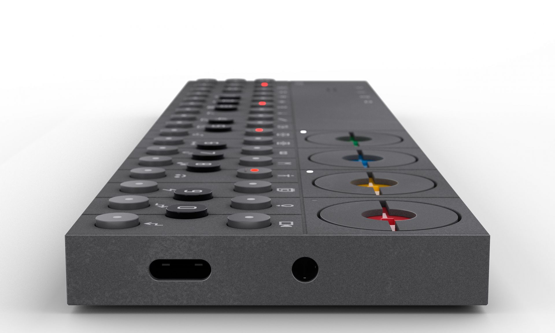 世界中が熱狂するシンセサイザーTeenage EnginneringのOP-Z、実機展示