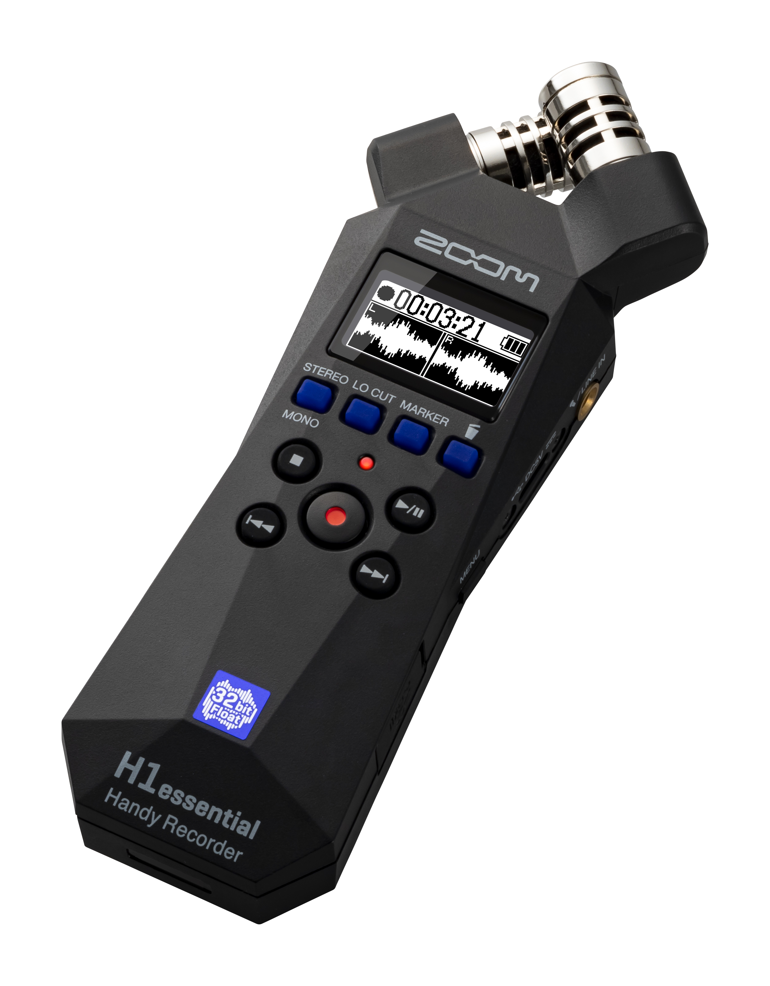 ZOOMから32bit float対応のハンディレコーダーH1 Essential/H4